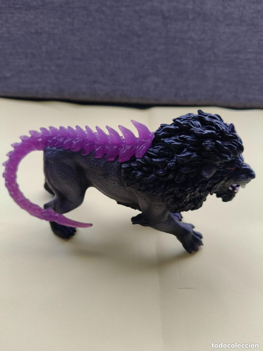 Figuras de goma y PVC: Animales Schleich- Colecci&oacute;n Schleich Le&oacute;n de sombra Ref 42555