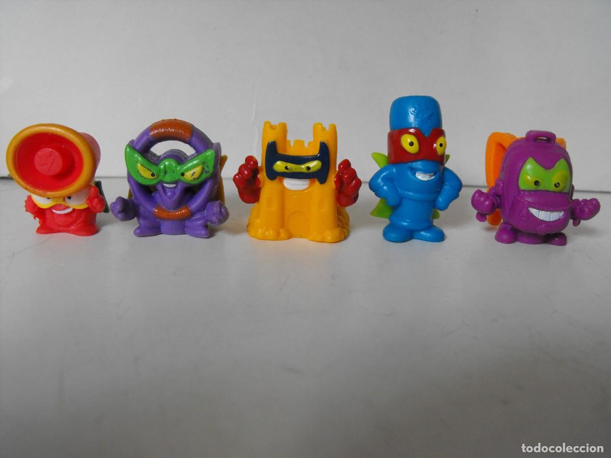 Figuras de Borracha e PVC: SUPER THINGS. MAGICBOX. Lote de 5 figuras. N&ordm; 20