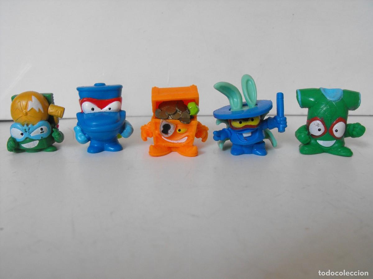 Figuras de goma y PVC: SUPER THINGS. MAGICBOX. Lote de 5 figuras. N&ordm; 21