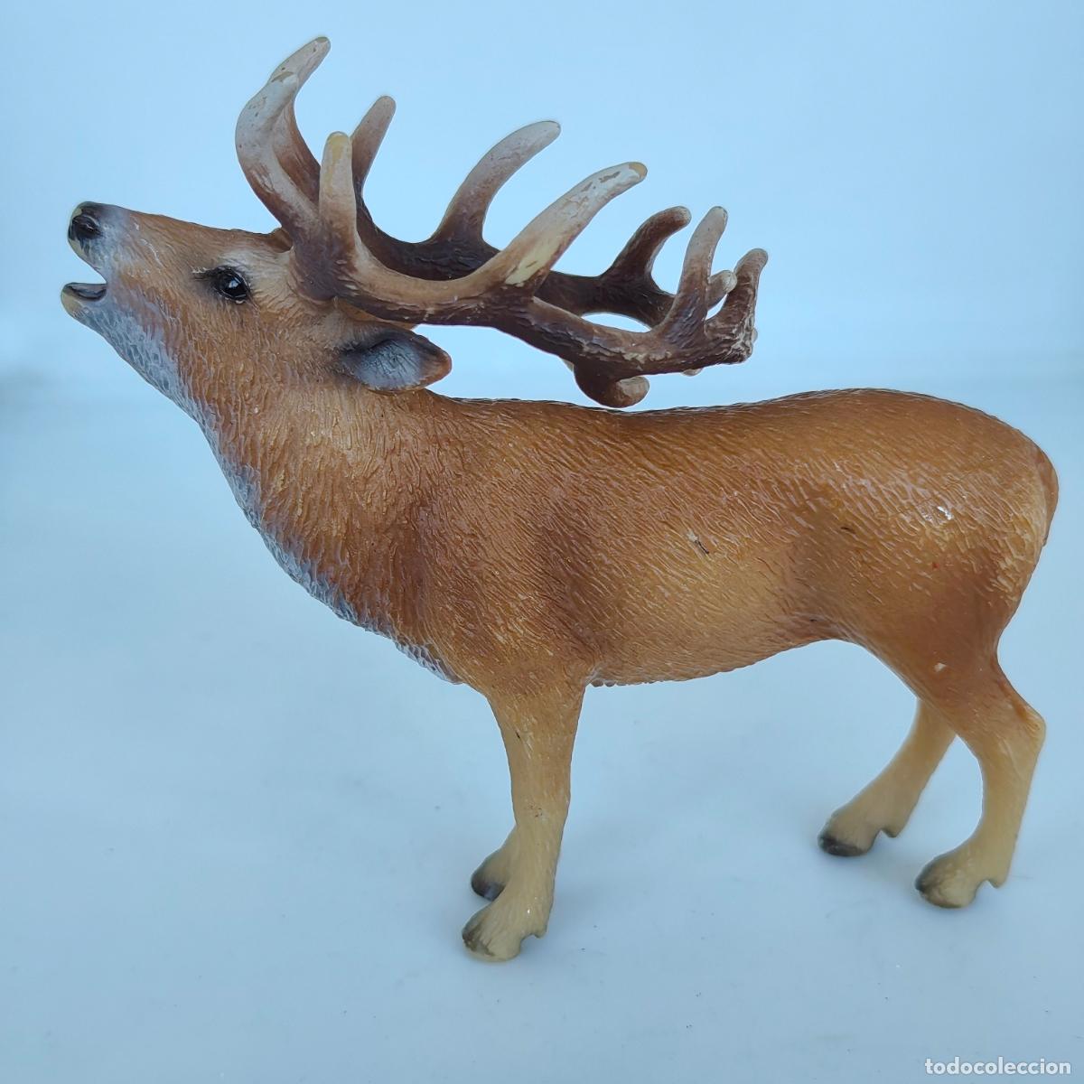 Figuras de goma y PVC: Schleich ciervo berrea 2010
