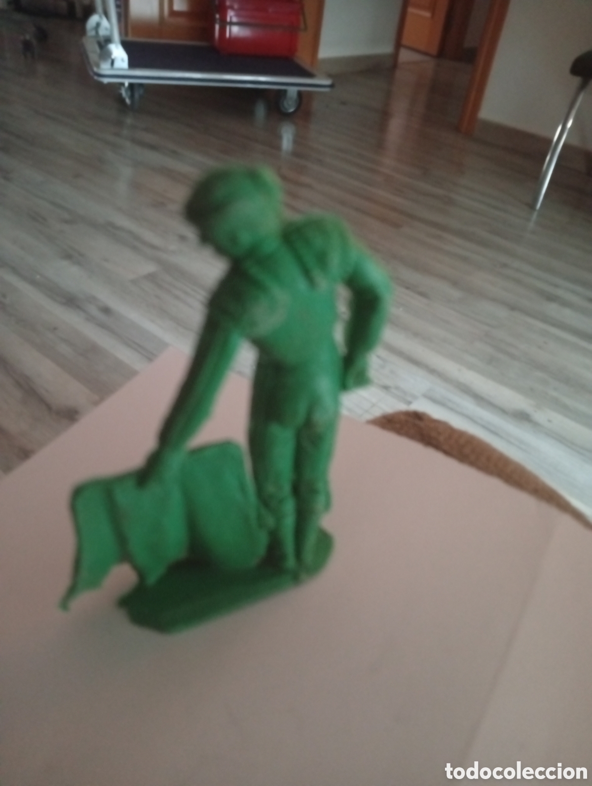 Figuras de goma y PVC: Figura torero 7 Cm buen estado