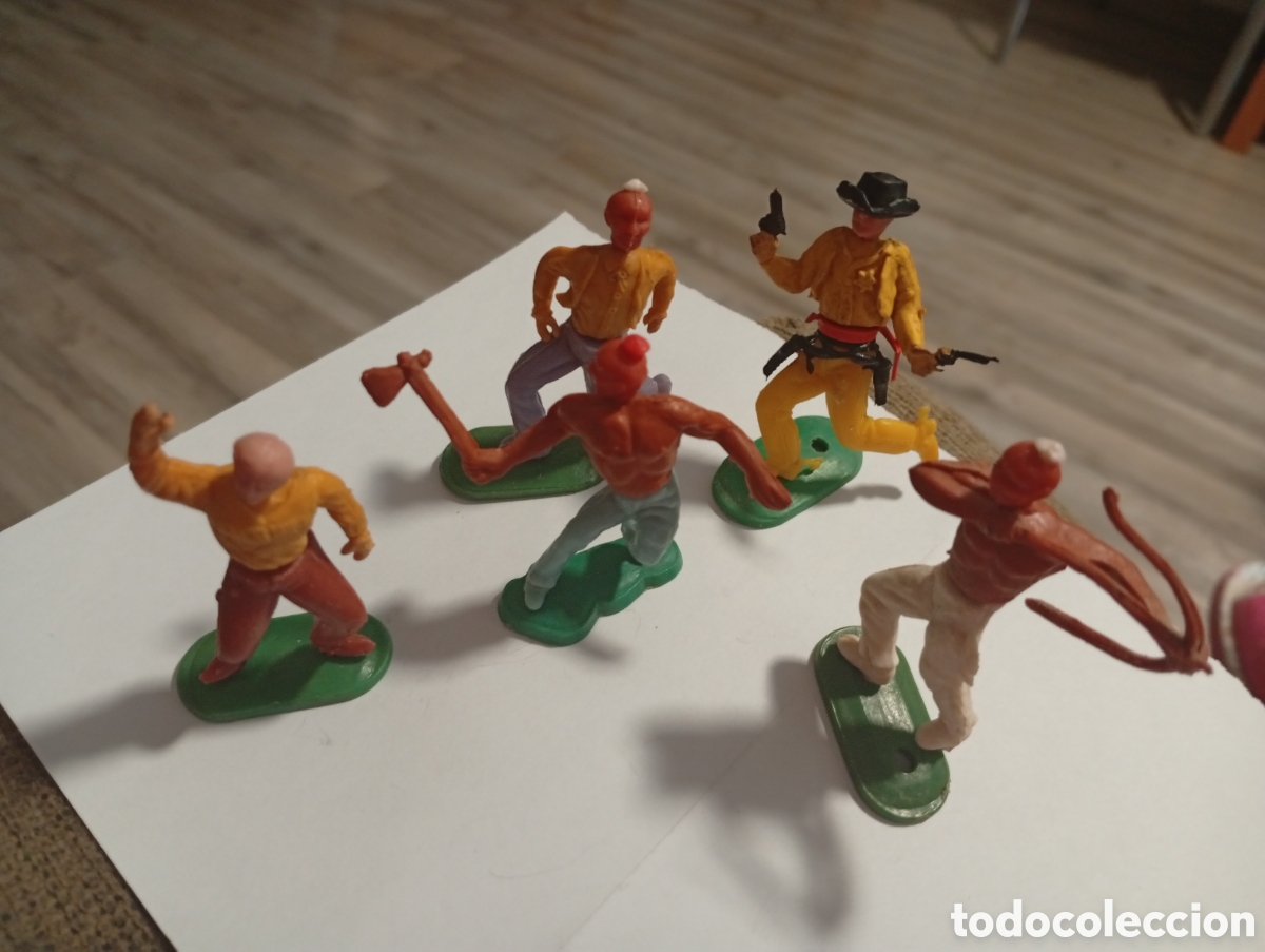 Figuras de goma y PVC: Lote figuras pl&aacute;stico