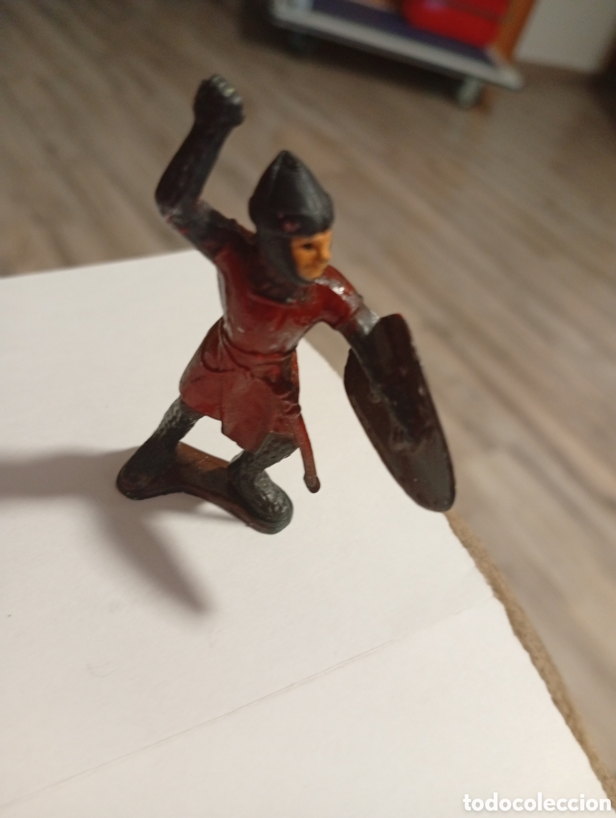 Figuras de goma y PVC: Figura el cid MOYA buen estado