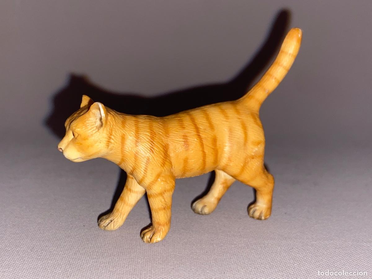 Figuras de goma y PVC: MAGN&Iacute;FICA FIGURA DE PVC &ldquo; GATO &ldquo; SERIE ANIMALES - SCHLEICH