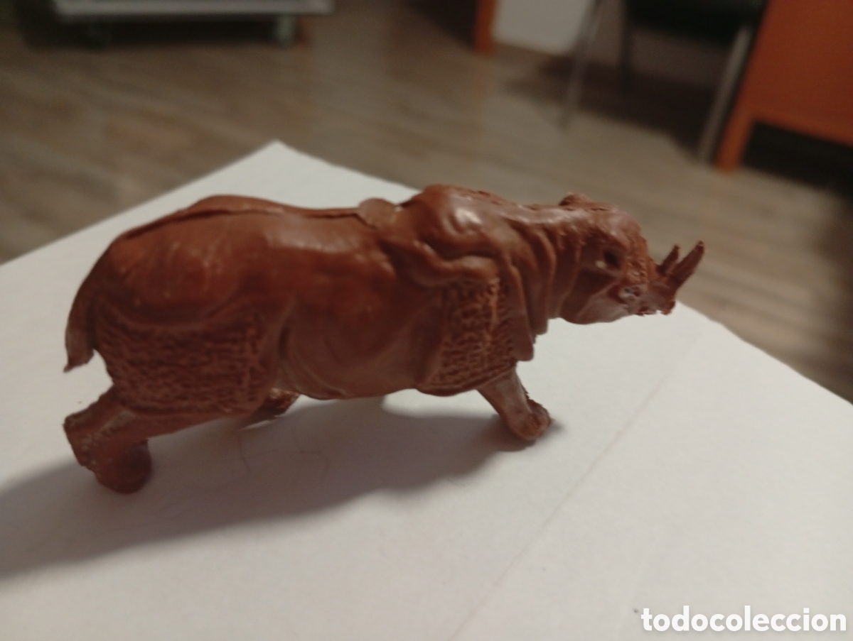 Figuras de goma y PVC: Figura rinoceronte CAPELL