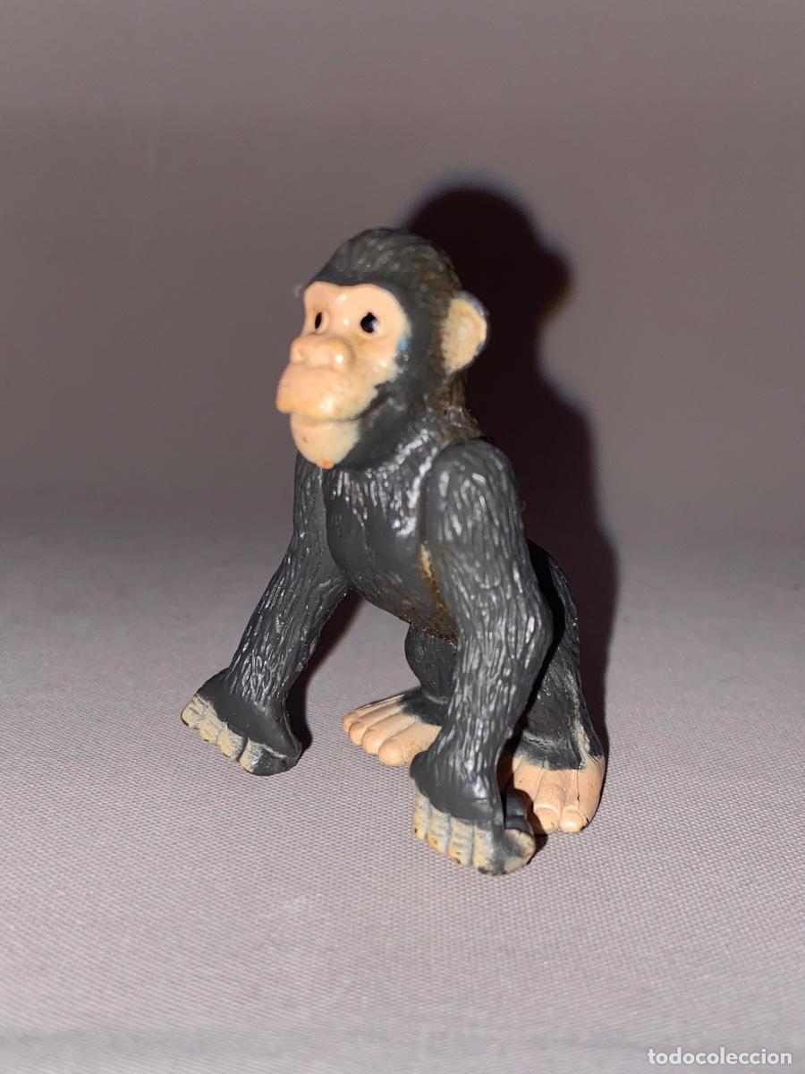 Figuras de goma y PVC: MAGN&Iacute;FICA FIGURA DE PVC &ldquo; MONO CHIMPANCE &ldquo; SERIE ANIMALES