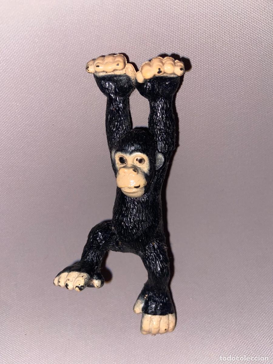 Figuras de goma y PVC: MAGN&Iacute;FICA FIGURA DE PVC &ldquo; MONO CHIMPANCE &ldquo; SERIE ANIMALES