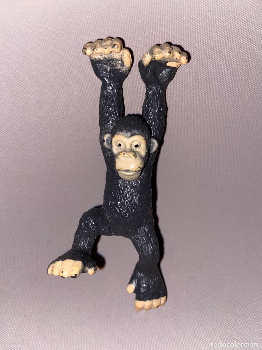 Figuras de goma y PVC: MAGN&Iacute;FICA FIGURA DE PVC &ldquo; MONO CHIMPANCE &ldquo; SERIE ANIMALES