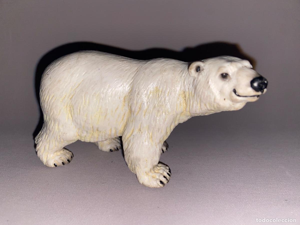 Figuras de goma y PVC: MAGN&Iacute;FICA FIGURA DE PVC &ldquo; OSO POLAR &ldquo; SERIE ANIMALES - SCHLEICH