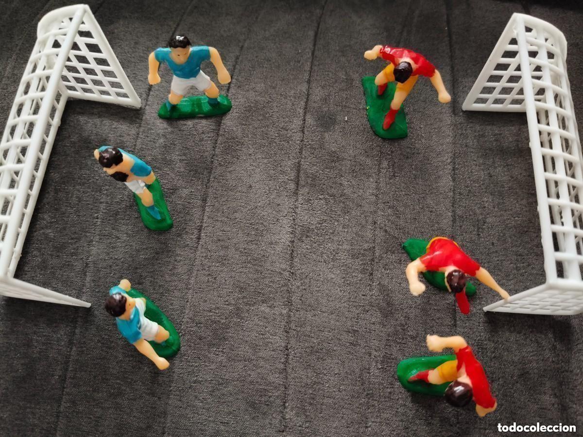 Figurines en Caoutchouc et PVC: Jugadores con porterias