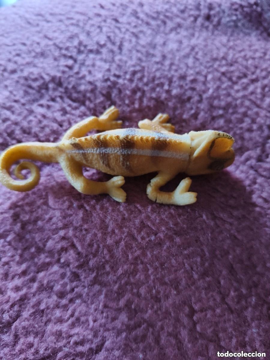 Figuras de goma y PVC: FIGURA ANIMAL CAMALEON DE GOMA D AGOSTINI