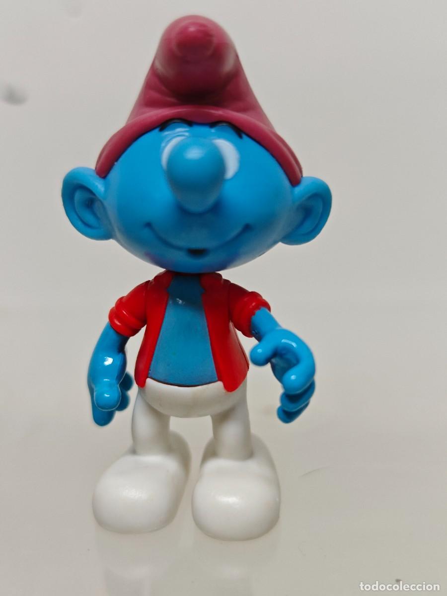 Figuras de goma y PVC: FIGURA ARTICULADA PITUFO 2013 PLANETA D'AGOSTINI
