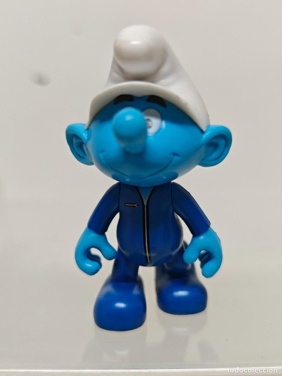 Figuras de goma y PVC: FIGURA ARTICULADA PITUFO 2014 PLANETA D'AGOSTINI