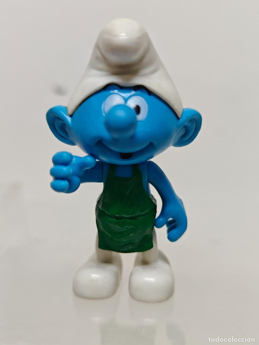 Figuras de goma y PVC: FIGURA ARTICULADA PITUFO 2014 PLANETA D'AGOSTINI