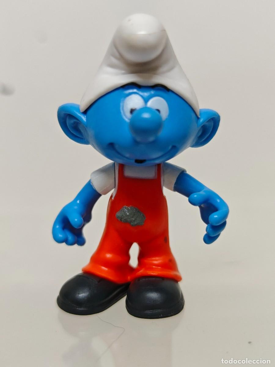 Figuras de goma y PVC: FIGURA ARTICULADA PITUFO 2015 PLANETA D'AGOSTINI