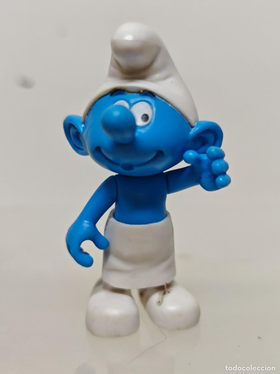 Figuras de goma y PVC: FIGURA ARTICULADA PITUFO 2015 PLANETA D'AGOSTINI