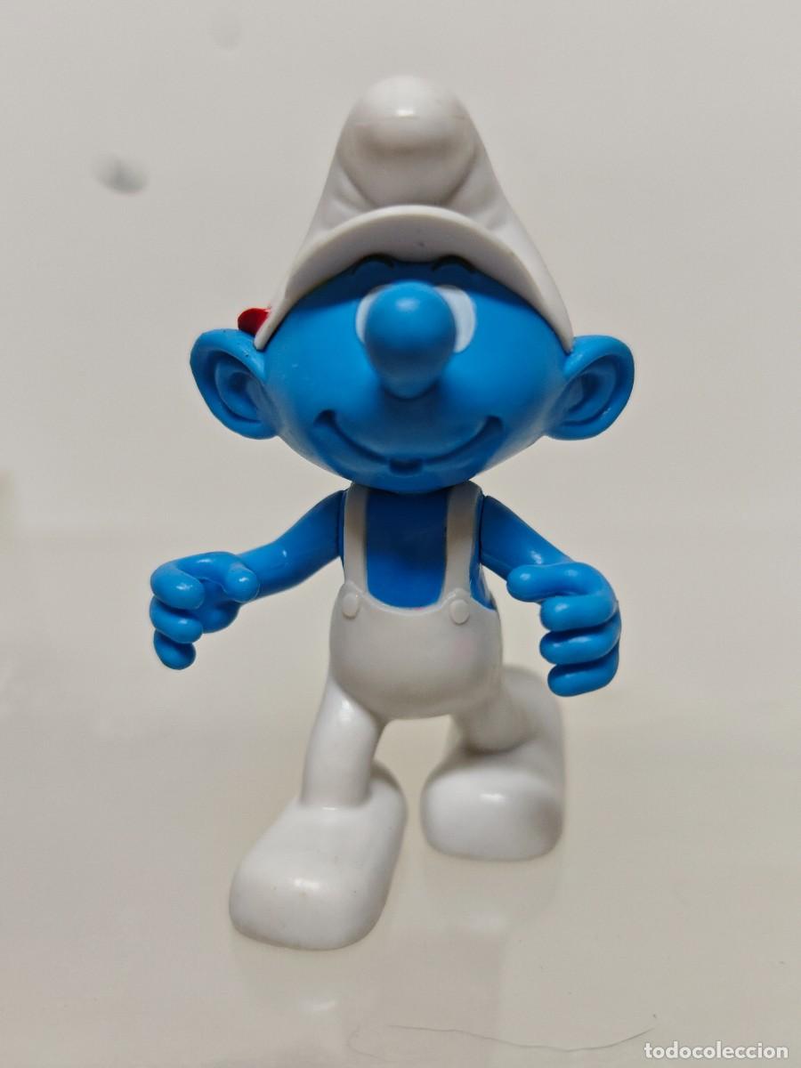 Figuras de goma y PVC: FIGURA ARTICULADA PITUFO 2015 PLANETA D'AGOSTINI