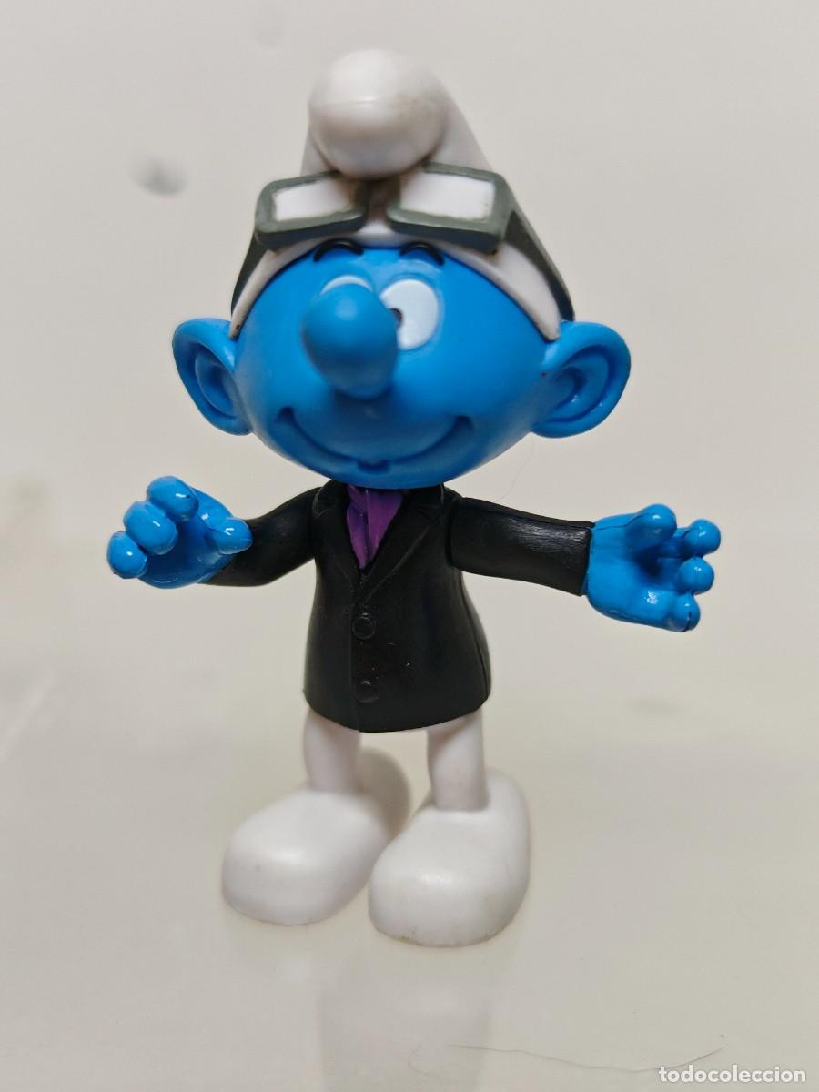 Figuras de goma y PVC: FIGURA ARTICULADA PITUFO 2015 PLANETA D'AGOSTINI