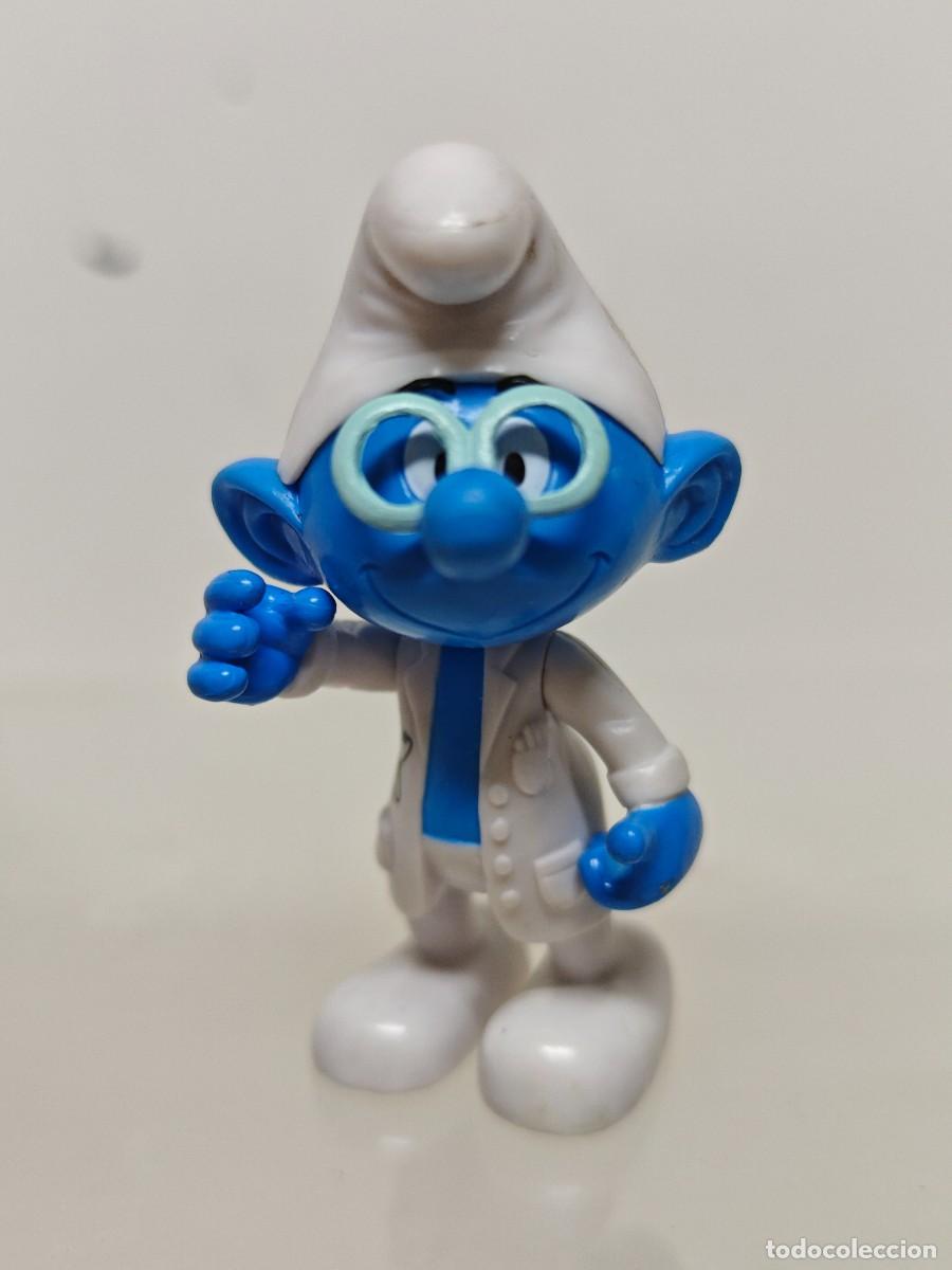 Figuras de goma y PVC: FIGURA ARTICULADA PITUFO 2016 PLANETA D'AGOSTINI