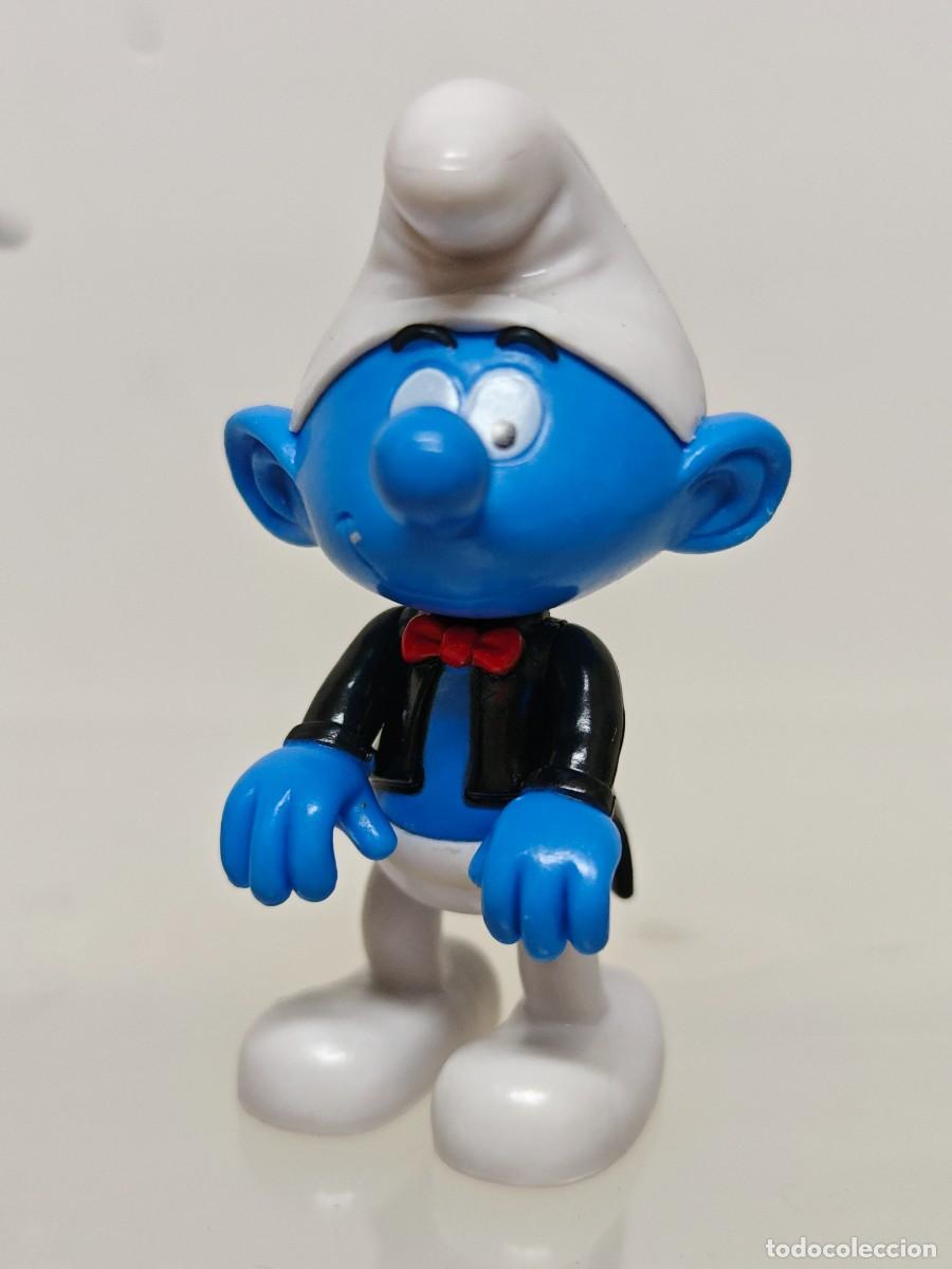 Figuras de goma y PVC: FIGURA ARTICULADA PITUFO 2016 PLANETA D'AGOSTINI