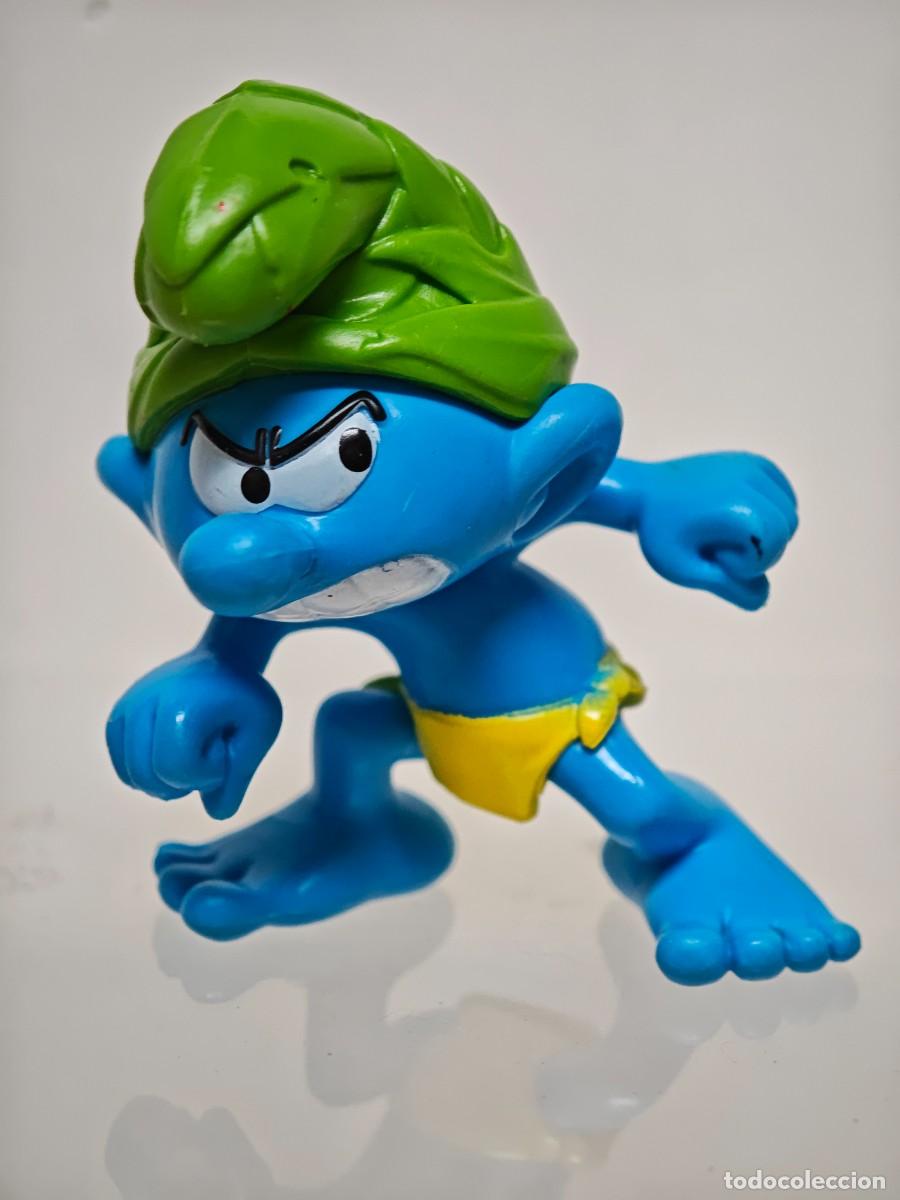 Figuras de goma y PVC: FIGURA PVC PITUFO SIN MARCA
