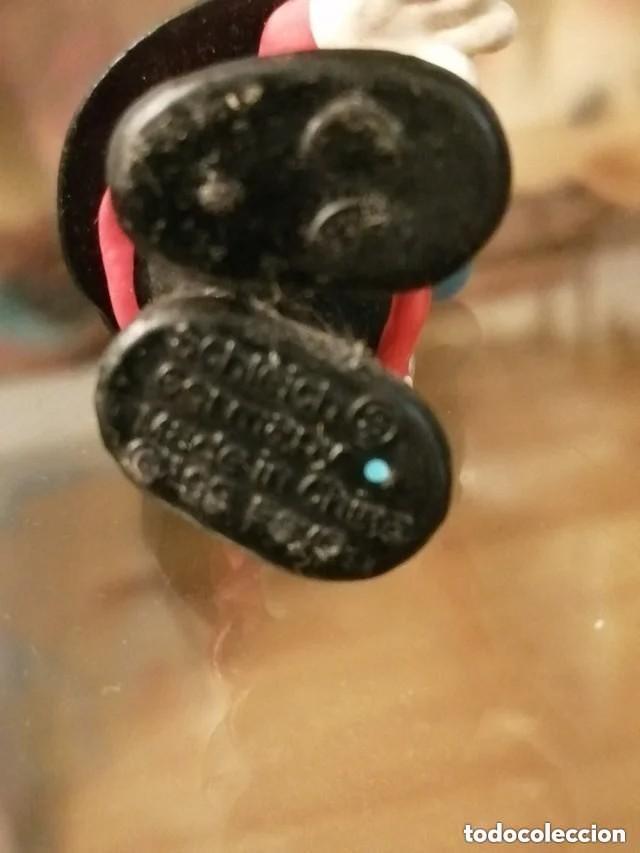 Figuras de goma y PVC: 2 PITUFOS, ANTIGUOS, PEYO - Foto 5