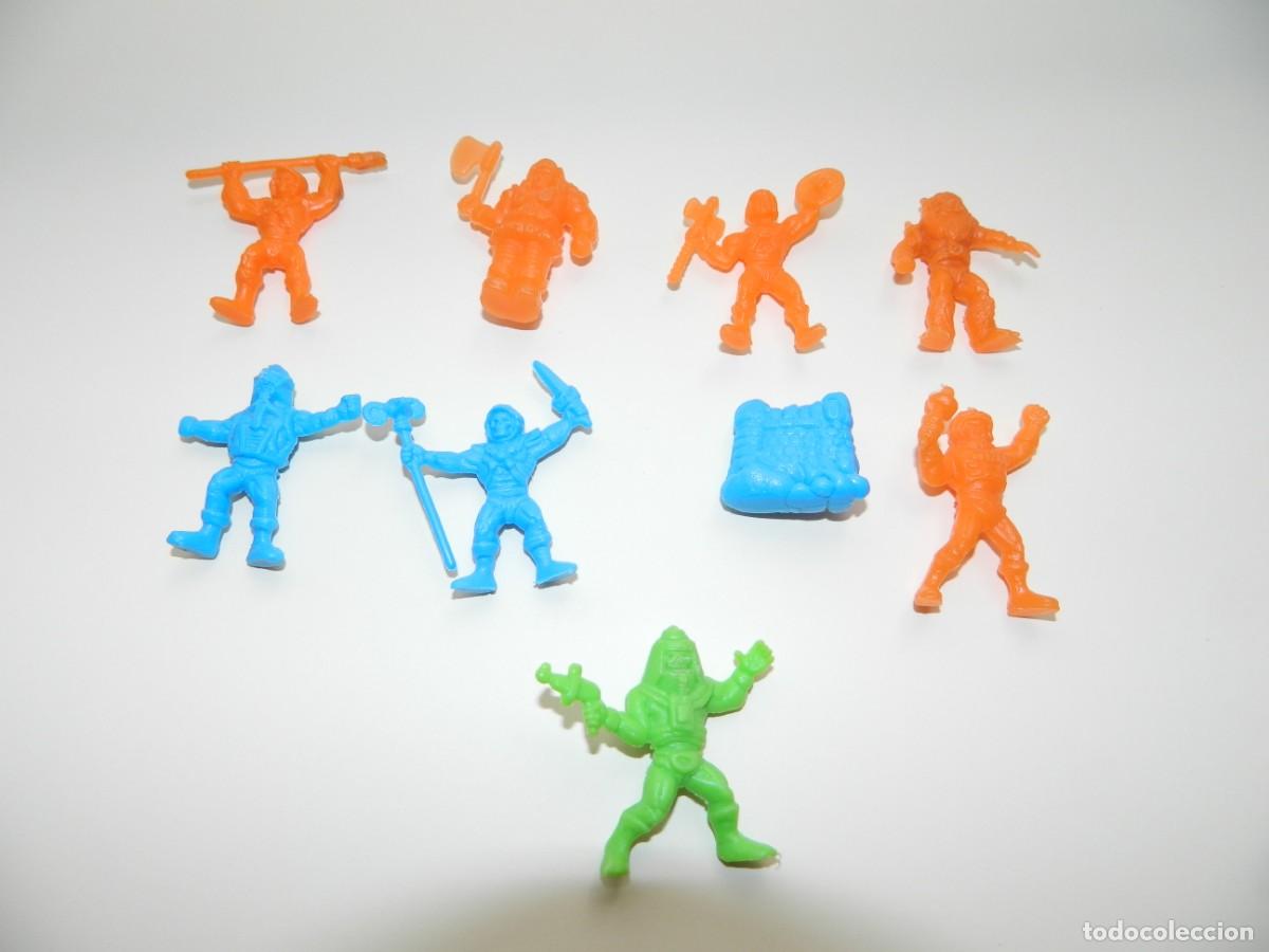 Figuras de goma y PVC: 9 FIGURAS MASTERS DEL UNIVERSO - MATTEL 85- RARAS