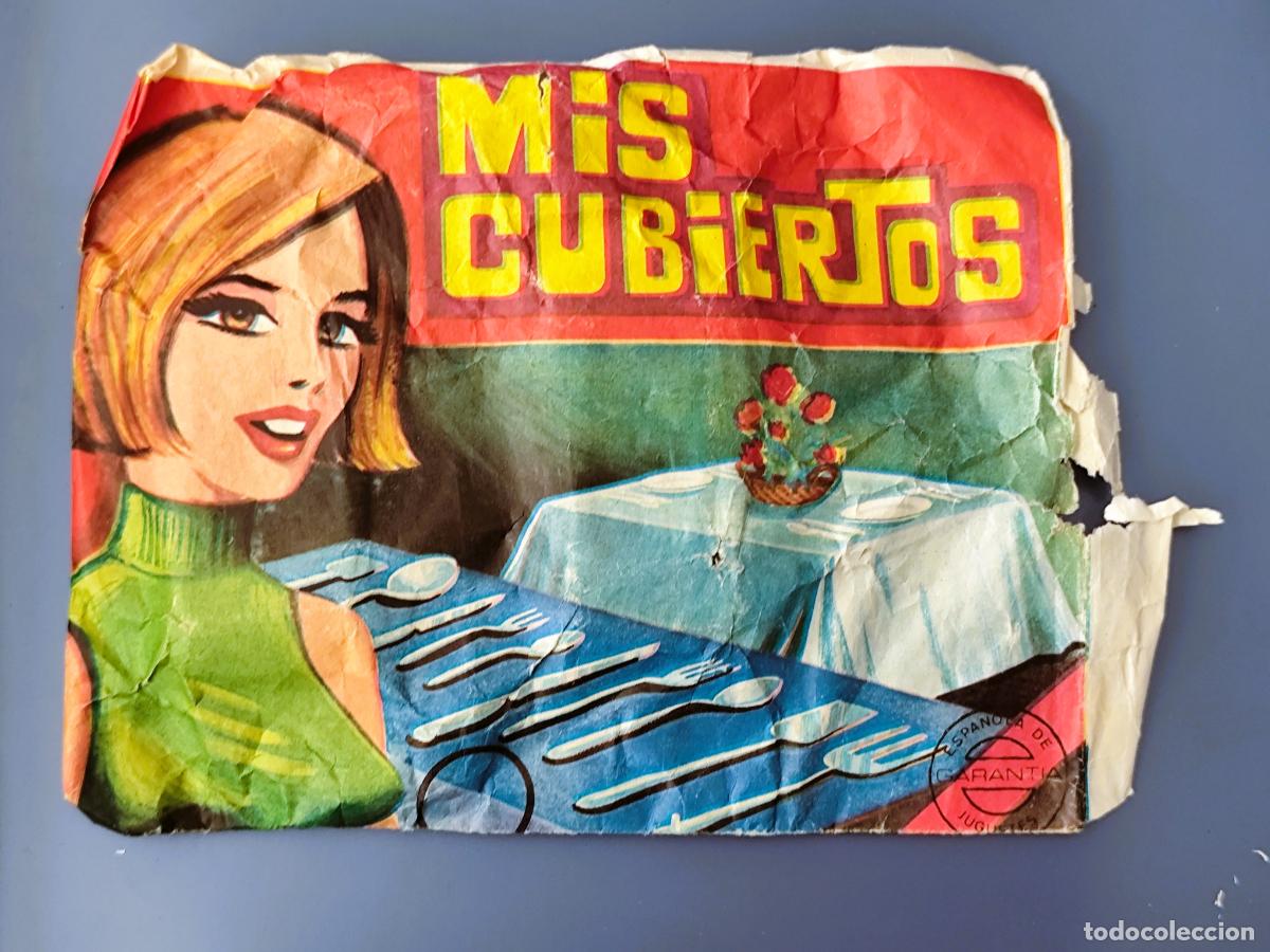 Figuras de goma y PVC: Sobre Sorpresa MIS CUBIERTOS - Foto 1