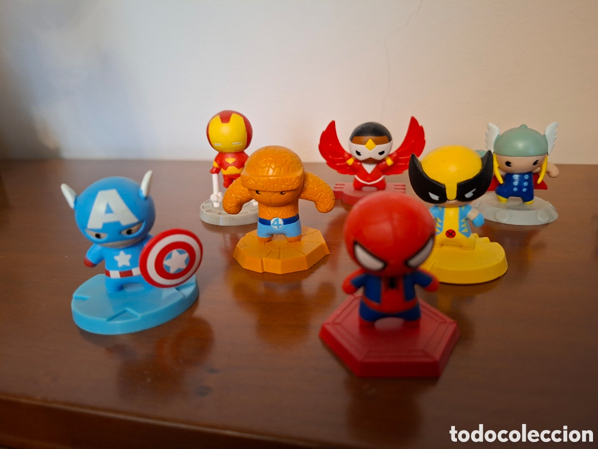 Figuras de goma y PVC: FIGURAS MARVEL KAWAII (11) - Foto 2
