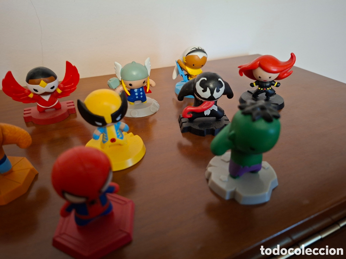 Figuras de goma y PVC: FIGURAS MARVEL KAWAII (11) - Foto 3