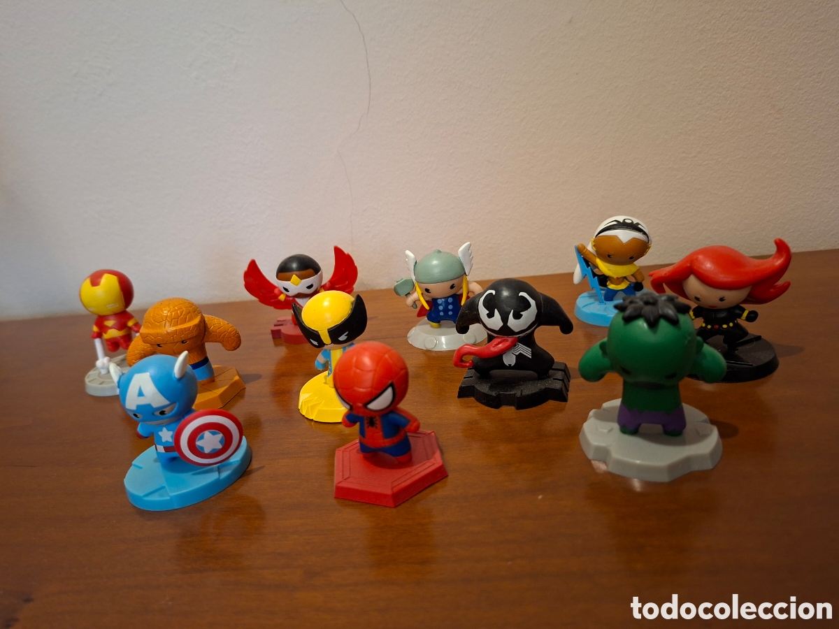 Figuras de goma y PVC: FIGURAS MARVEL KAWAII (11) - Foto 5