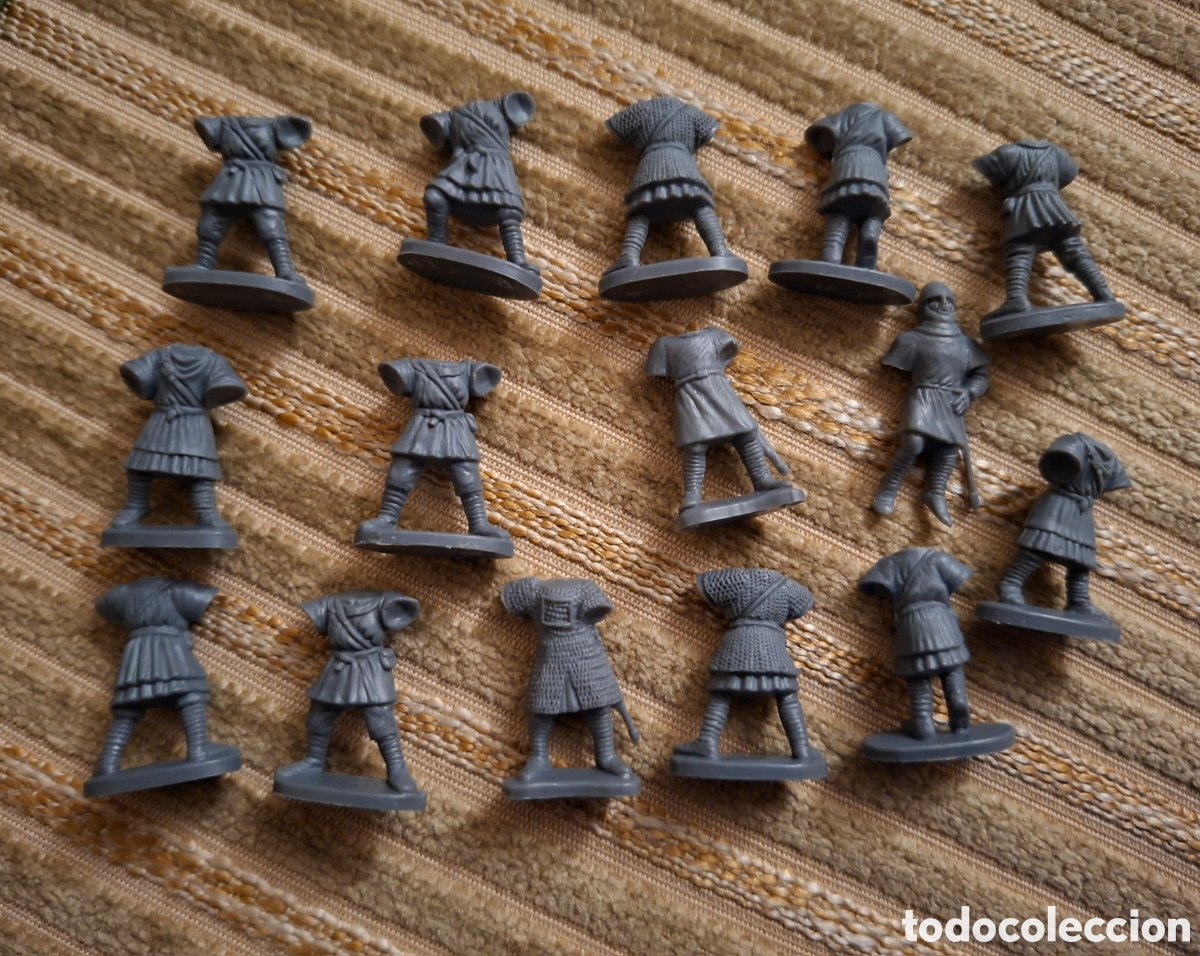 Figuras de goma y PVC: FIGURAS DE ARQUEROS MEDIEVALES - Foto 10