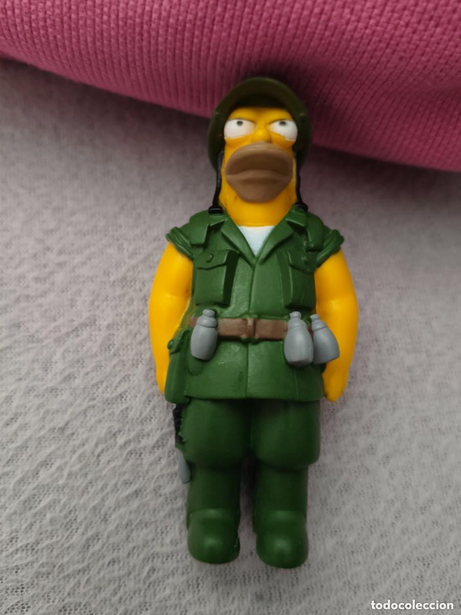 Figuras de Borracha e PVC: FIGURA Fighting Abe Simpson (Abe Simpson disfrazado ) Personaje de Los Simpson 20THC FOX LOS SIMPSON