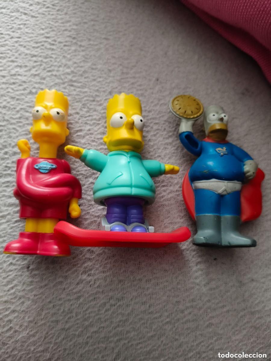 Figure di Gomma e PVC: FIGURAS SIMPSON grupo miniaturas lanzada por Burger King.