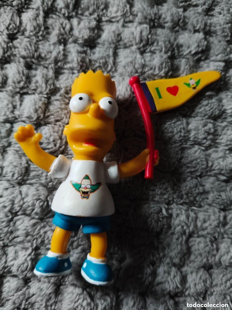 Figurines en Caoutchouc et PVC: FIGURA Bart Simpson Banderin Personaje de Los Simpson 20THC FOX LOS SIMPSON