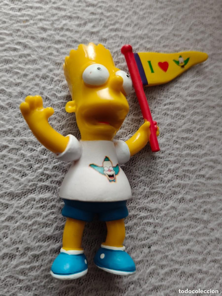 Figure di Gomma e PVC: FIGURA Bart Simpson Banderin Personaje de Los Simpson 20THC FOX LOS SIMPSON