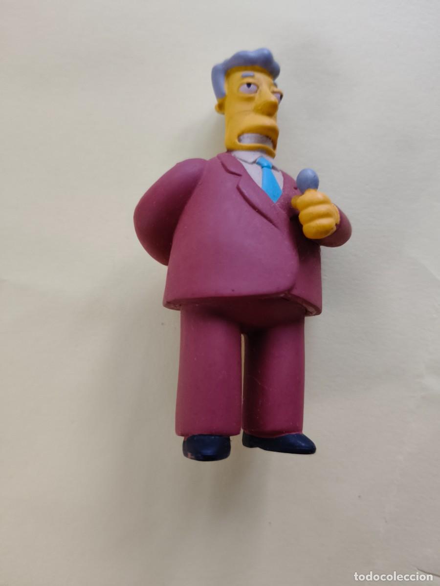 Figure di Gomma e PVC: FIGURA Kent Brockman Personaje de Los Simpson 20THC FOX LOS SIMPSON