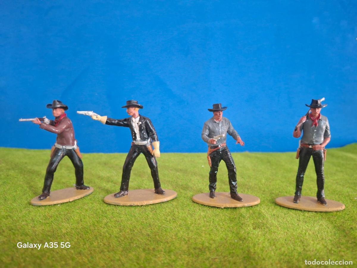 Figure di Gomma e PVC: SOLDADOS DE PLASTICO VAQUEROS 3D SPEIRA 7 cm