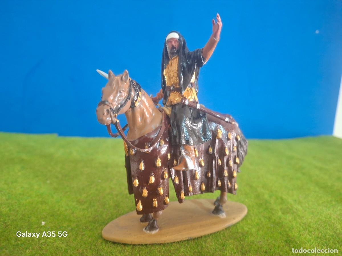 Figuras de goma y PVC: SOLDADOS DE PLASTICO SALADINO 3d SPEIRA 6,5 cm NUEVO