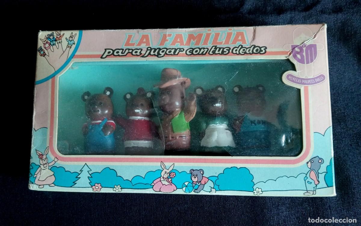 Figuras de goma y PVC: MUY RARO - FAMILIA DE OSOS DE LA ALDEA DEL ARCE - BOOTLEG DE JUEGOS BM