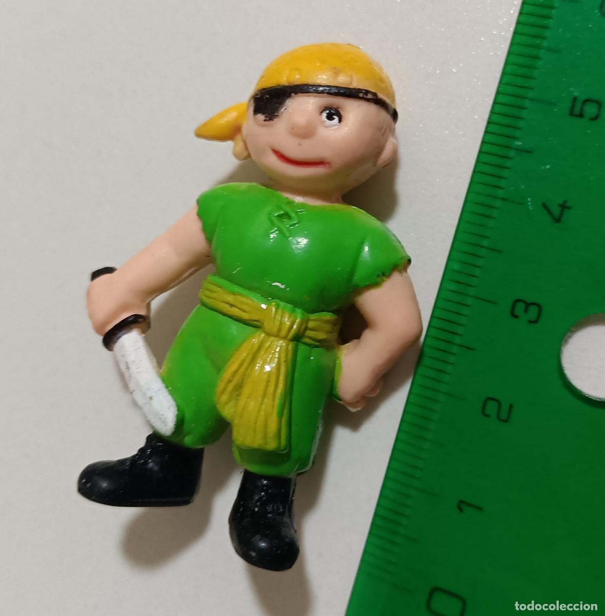 Figuras de goma y PVC: figura soma figurita pvc goma mu&ntilde;eco pirata corsario mu&ntilde;equito daga parche