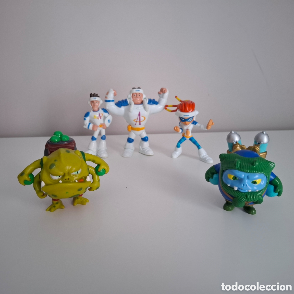 Figure di Gomma e PVC: Mu&ntilde;ecos PVC del Equipo Actimel (a&ntilde;os 2.000)