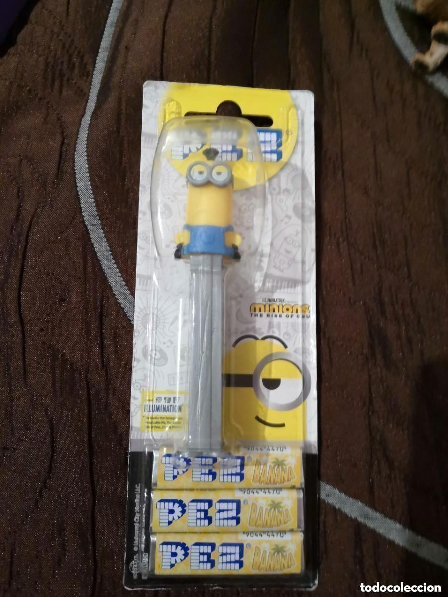 PEZ Dispenser: DISPENSADOR CARAMELOS PEZ - MINIONS