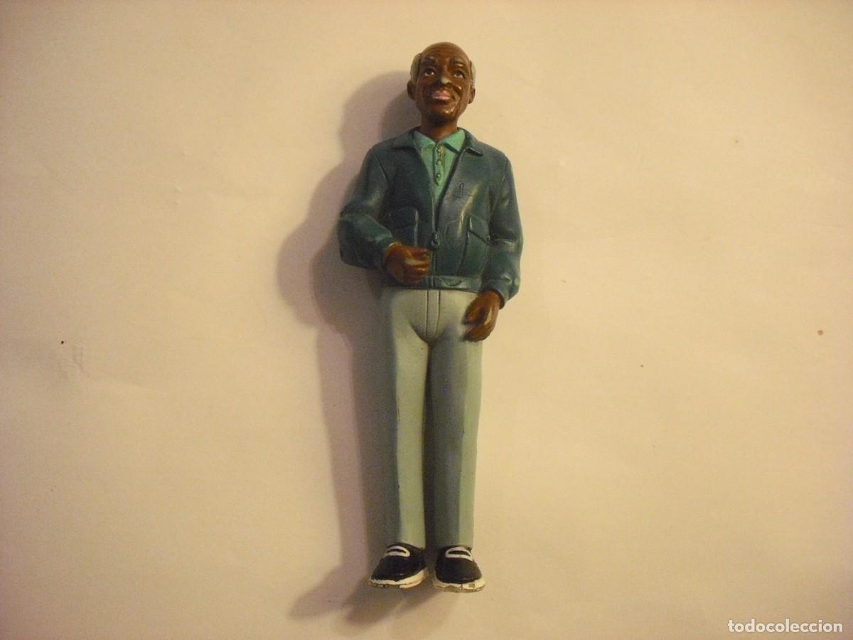 Rubber and PVC Figures: FIGURA DE HOMBRE MAYOR. DOLL HOUSE FIGURES AFRICAN AMERICAN COUPLE