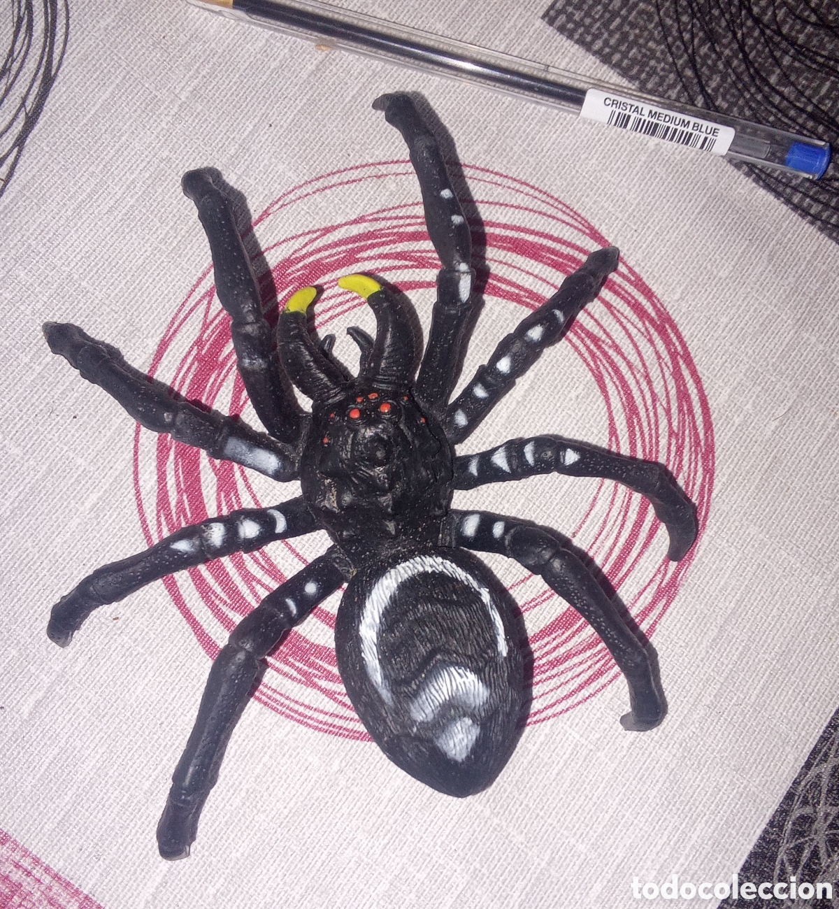 Figuras de goma y PVC: ARA&Ntilde;A DE JUGUETE GRANDE