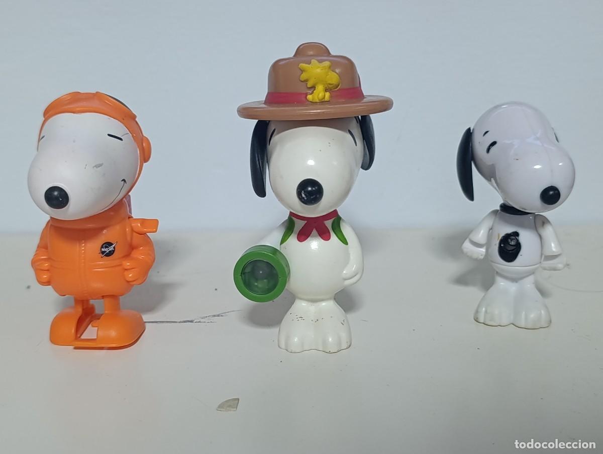 Figuras de goma y PVC: Lote 3 Snoopy McDonald&rsquo;s 2006 2018 2019