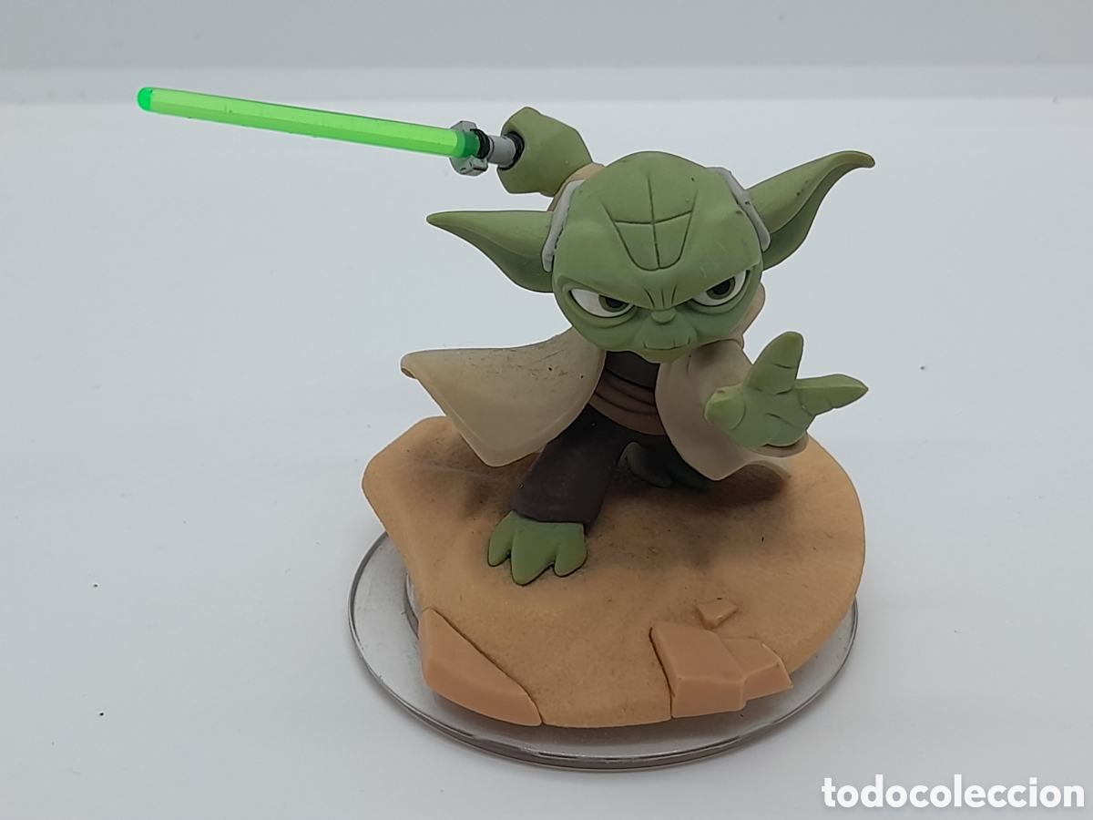 Figuras de goma y PVC: FIGURA YODA. DISNEY INFINITY 3.0. STAR WARS
