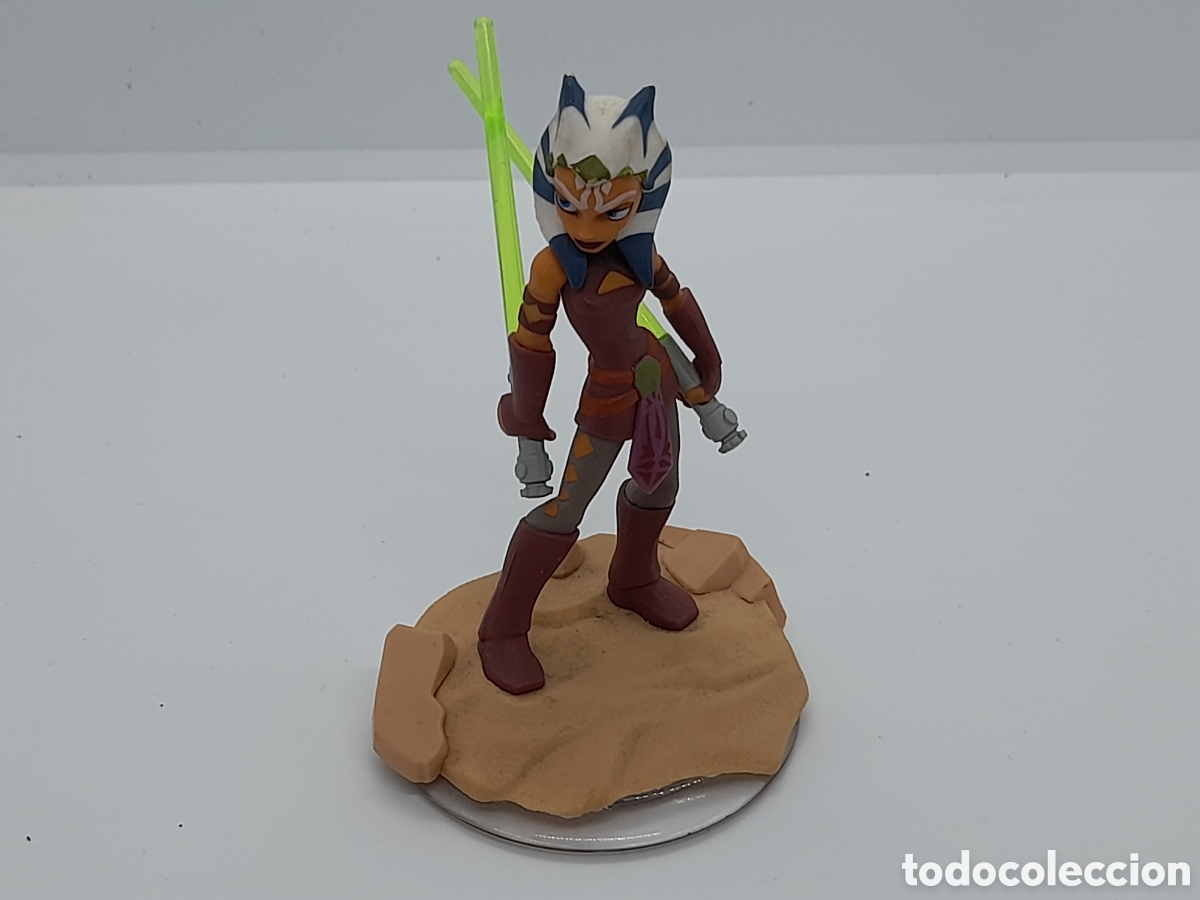 Figuras de goma y PVC: FIGURA AHSOKA TANO. DISNEY INFINITY 3.0. STAR WARS
