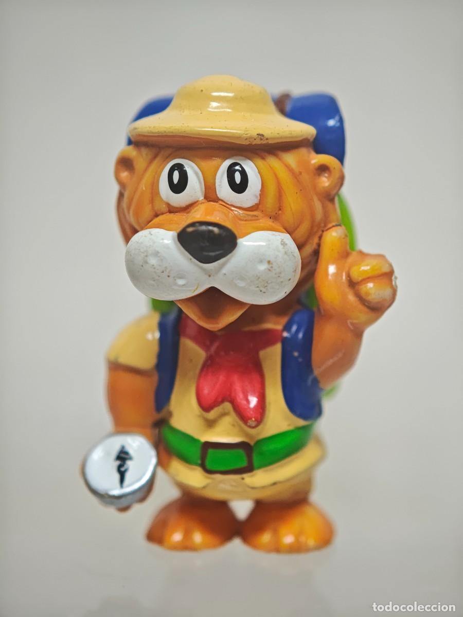 Figuras de goma Kinder: FIGURA K8NDER FERRERO FAMILIA LEON LEONES