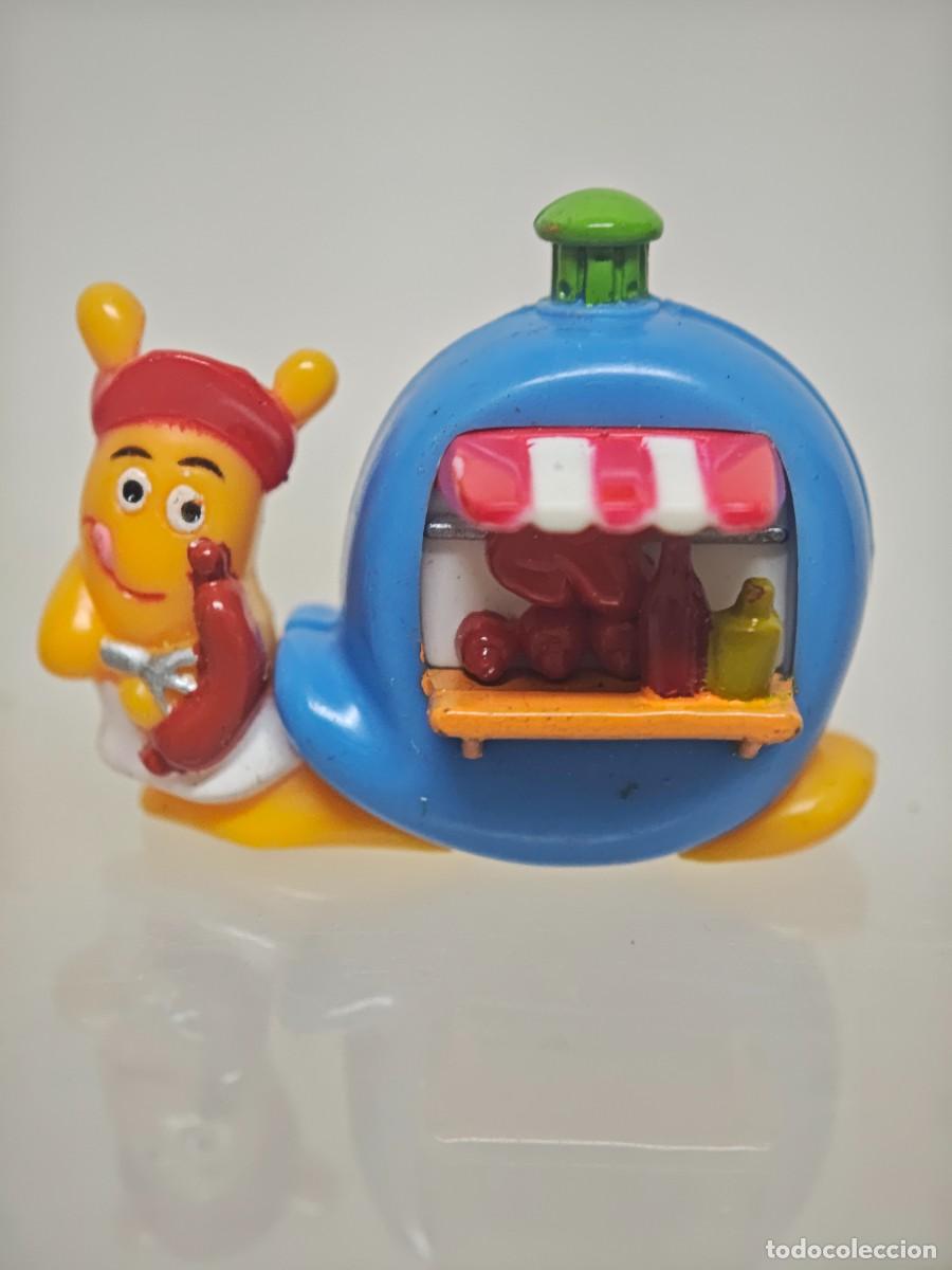 Figuras de goma Kinder: FIGURA K8NDER FERRERO FAMILIA CARACOL CON CASA
